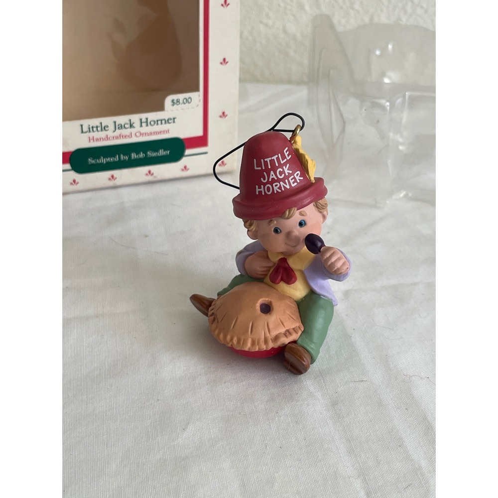 Hallmark Little Jack Horner Ornament Unisex OS Multicolor Good 1988 Vintage Box